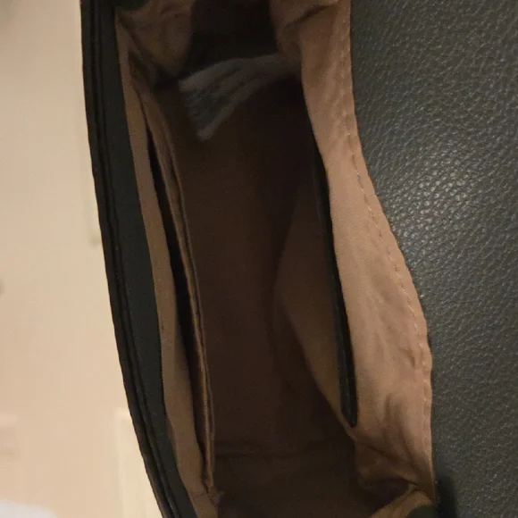 Nine West Grey Mini Bag with Gold Chain NWOT - Picture 6 of 7